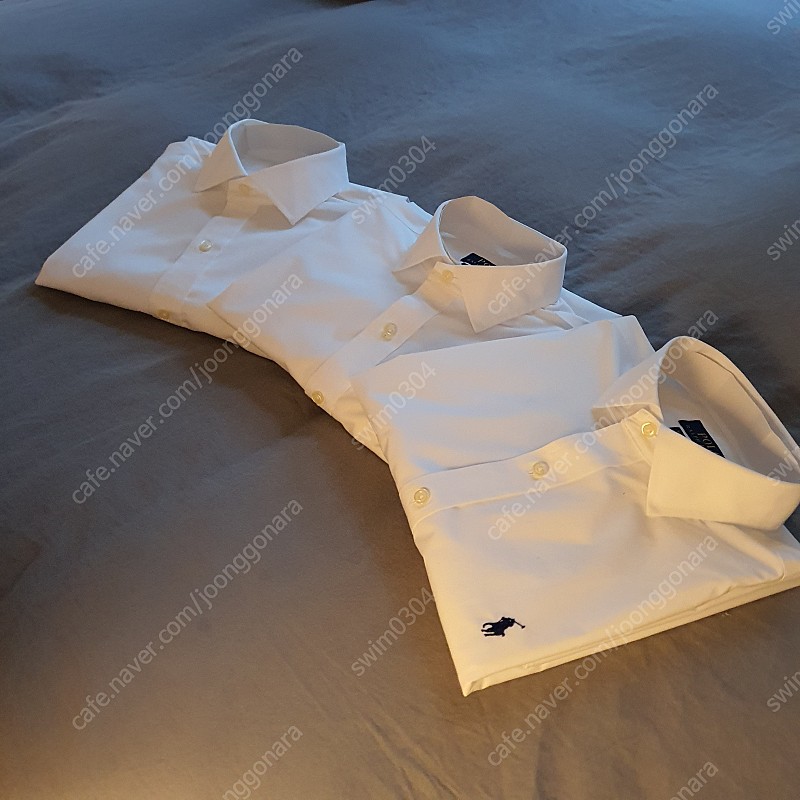 [새상품] POLO RALPH LAUREN WHITE DRESS SHIRT SLIM FIT EASY CARE 폴로 랄프로렌 화이트 드레스셔츠 슬림핏 3벌 판매합니다.