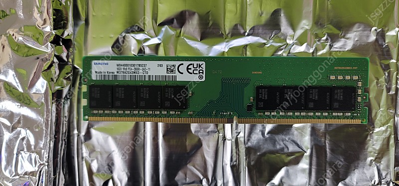 삼성전자 DDR4-2666 (PC4-21300) 16GB 새제품