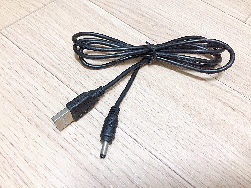 외경 3.5mm DC선 to USB 변경선 2천