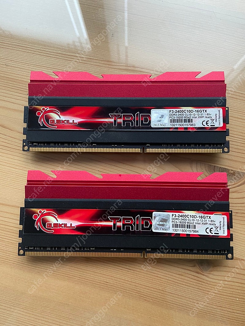 지스킬 메모리 DDR3 F3-2400C10D-16GTX 16GB