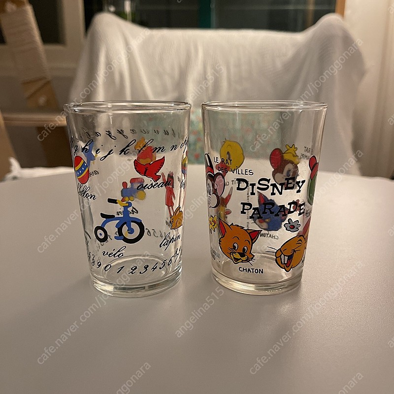 프랑스 구매 디즈니 빈티지 컵