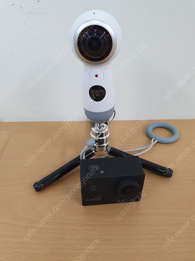 삼성 기어 Gear 360 SM-R210 카메라, SJCAM SJ4000 액션캠 짭프로