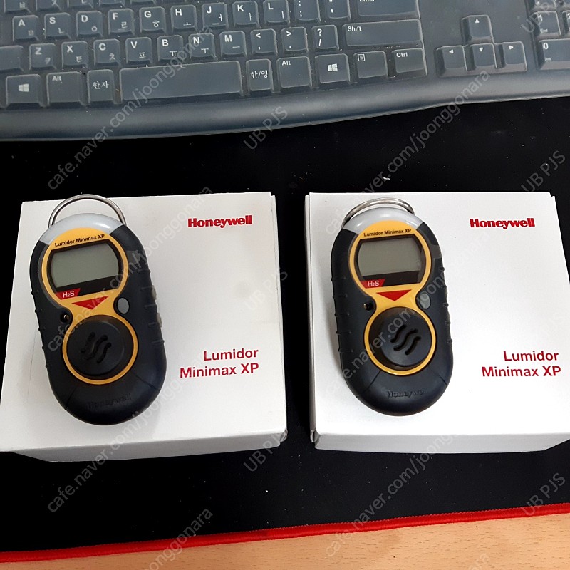 단일가스H2S측정기, 허니웰 황하수소측정기, Honeywell, 휴대용황하수소농도측정기, 단일가스측정기 12만원에 판매합니다. (새것.) 케이스 없는 건 10만원.