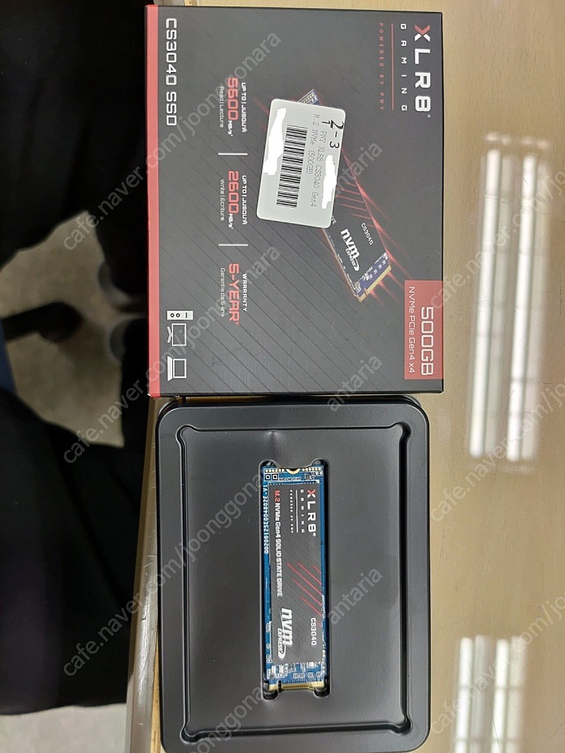 PNY XLR8 CS3040 Gen4 M.2 NVMe 500GB(SSD) 판매