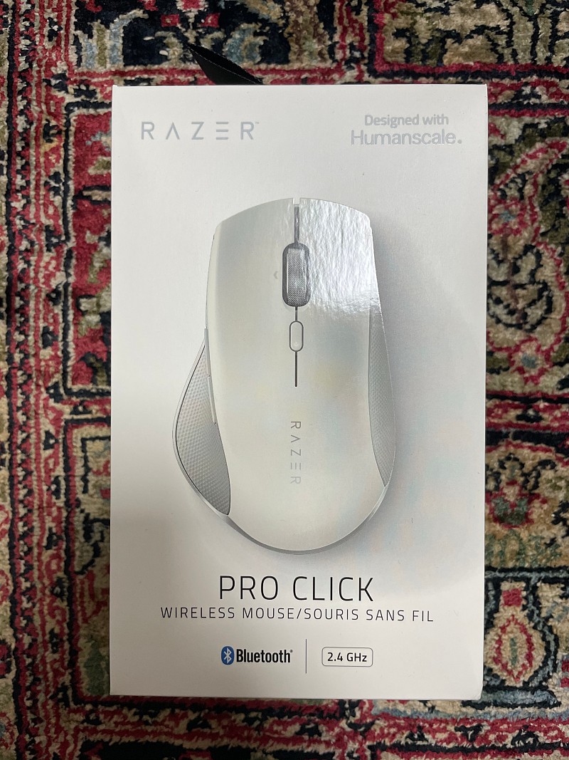 Razer Pro Click 마우스 미개봉신품