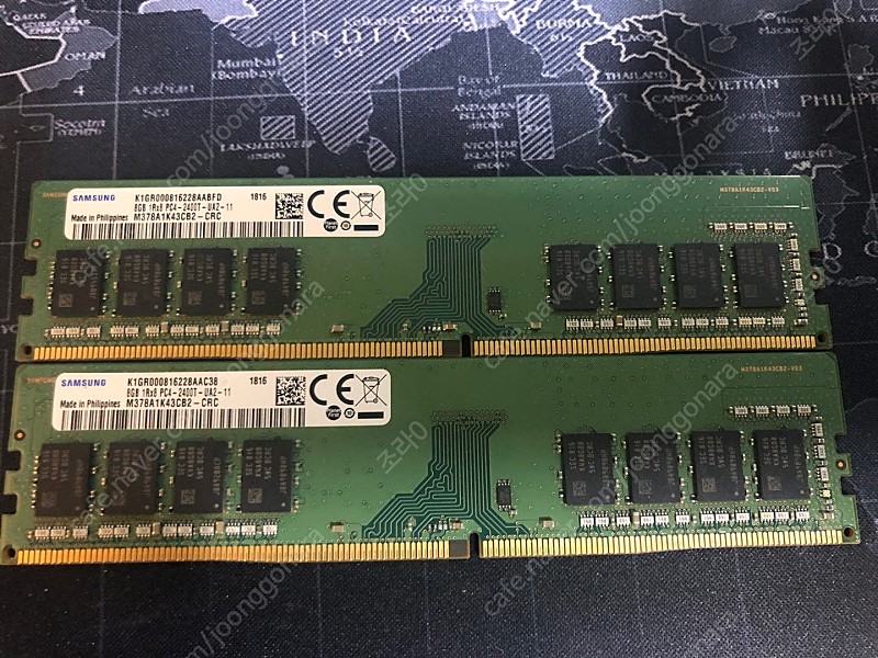 삼성 DDR4 19200 PC4-2400T 8기가 2개 16기가 일괄
