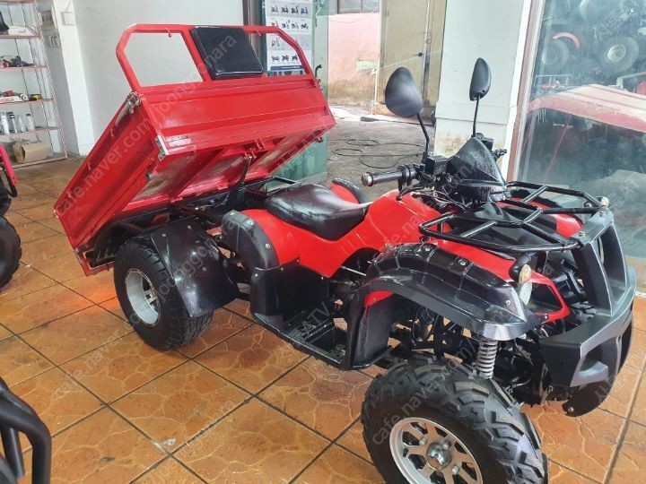 농업용화물 사륜 사발이 ATV 농운기 대한모터스 dh150 신형모델판매합니다