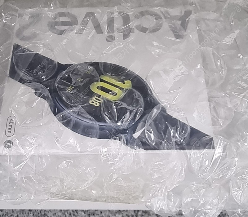 갤럭시 워치 액티브 2 40mm 블랙 미개봉 19만원에 팝니다. (가격인하)부산, 양산