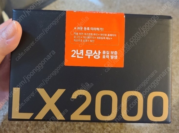 블랙박스 파인뷰 Lx2000 64GB (미개봉 새제품)
