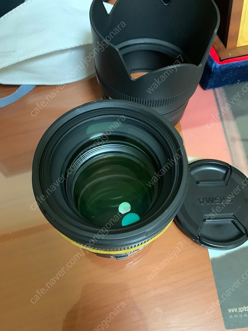 시그마 85mm f1.4 구형 팔식이 캐논 마운트