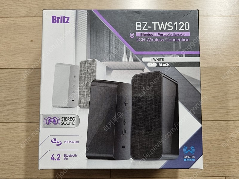 브리츠 블루투스 스피커 BZ-TWS120 새상품