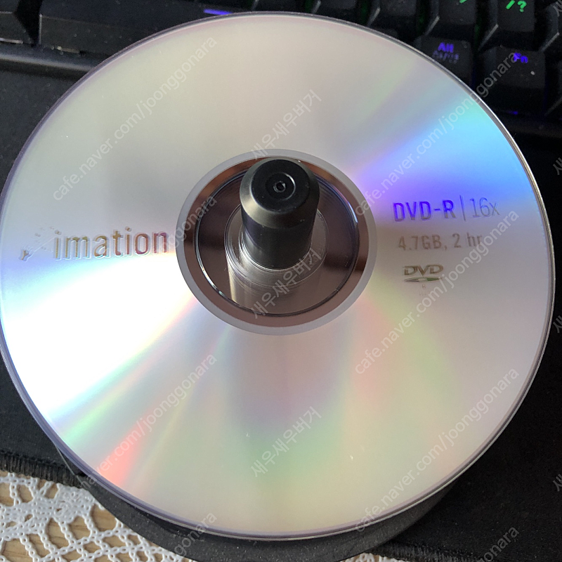 이메이션 (imation) DVD-R 16배속 2hr 4.7GB 50P 공디스크 팝니다.