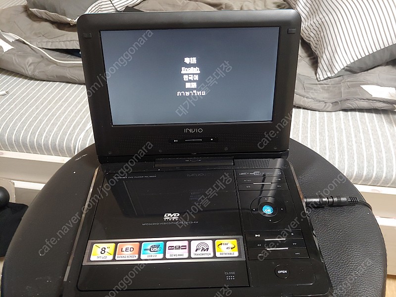 인비오 PD-1800w dvd 및 usb 플레이어 어학기 3만