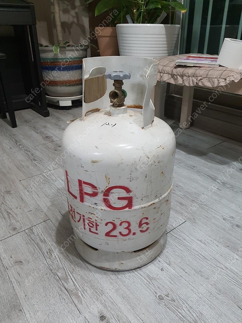 LPG 가스통 10kg 2개