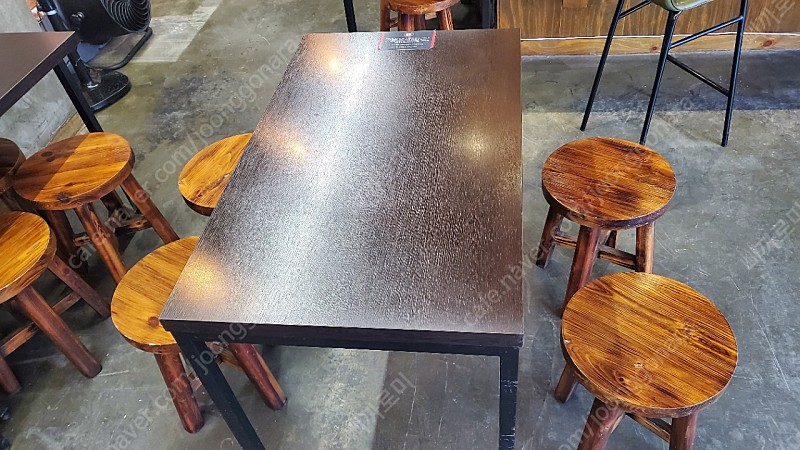 테이블및 원목의자 셋트