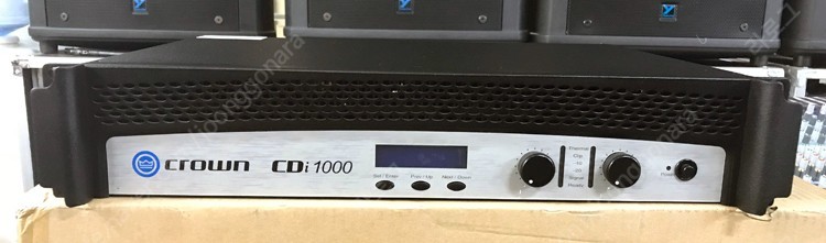 크라운 DSP 앰프 ﻿CDi1000 (500W x 2) , ﻿DSi1000 (475W x 2) , ﻿DSi2000 (800W x 2) , ﻿DSi4000 (1,200W x 2)