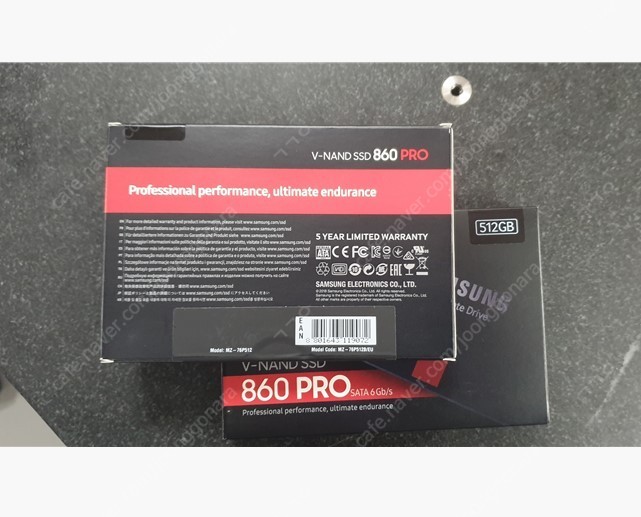 (미개봉) 삼성 SSD 860 PRO 512GB