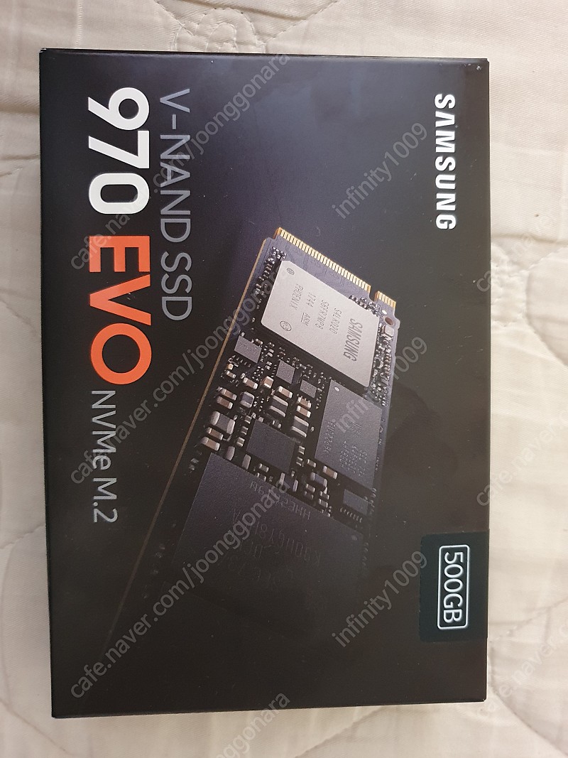 삼성 SSD 970 EVO N.VMe M.2 500GB 팔아요