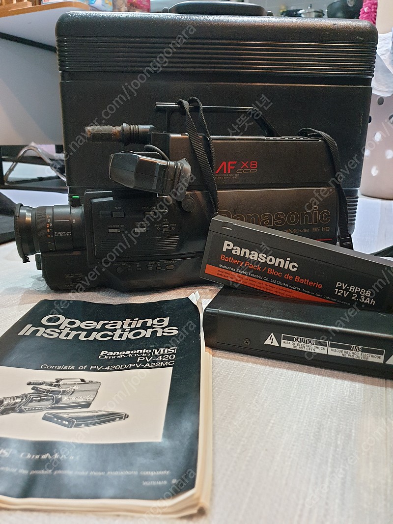 파나소닉 pv-420 비디오카메라