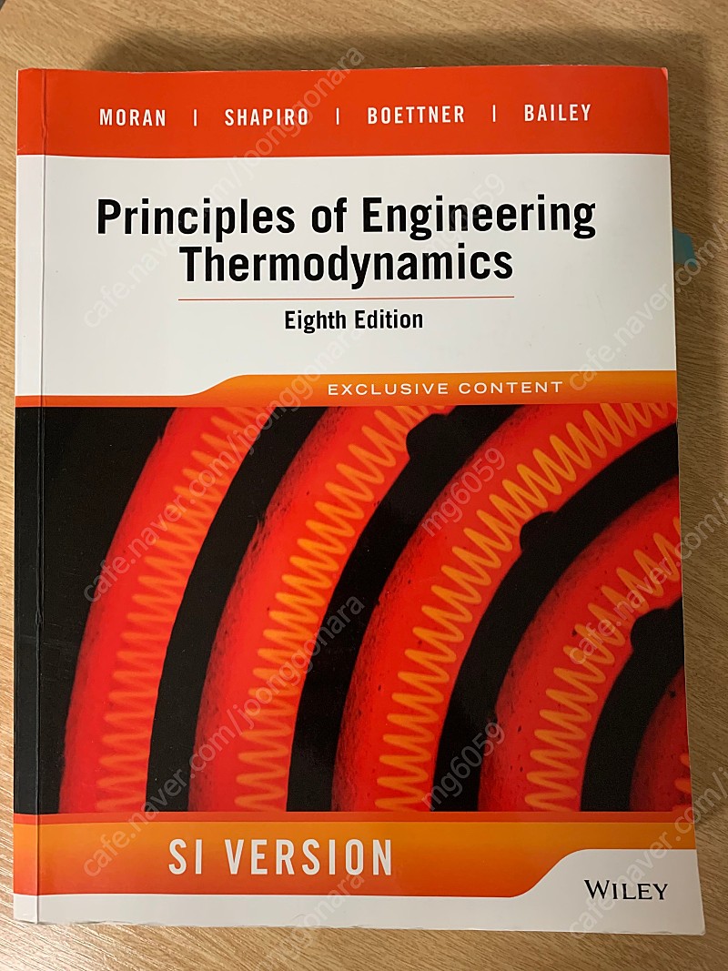 Principles of Engineering Thermodynamics / Eighth Edition / Moran, Shapiro, Boettner, Bailey