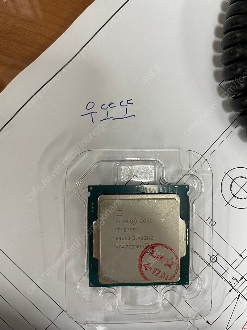 i7-4770, i7-6700 각 1개 씩 판매합니다.