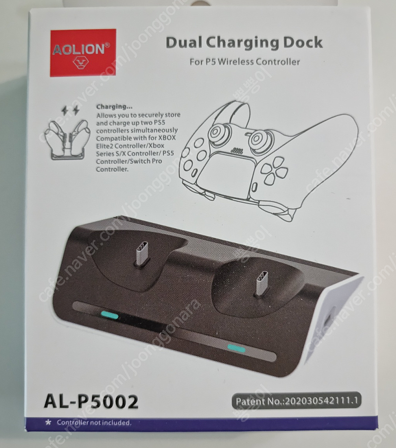 AOLION 플레이스테이션5 듀얼센스 컨트롤러 충전독 충전기