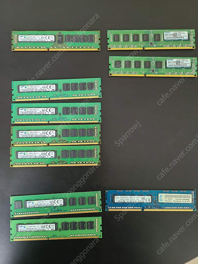 DDR3 삼성 등 램 2GB 4GB 8GB