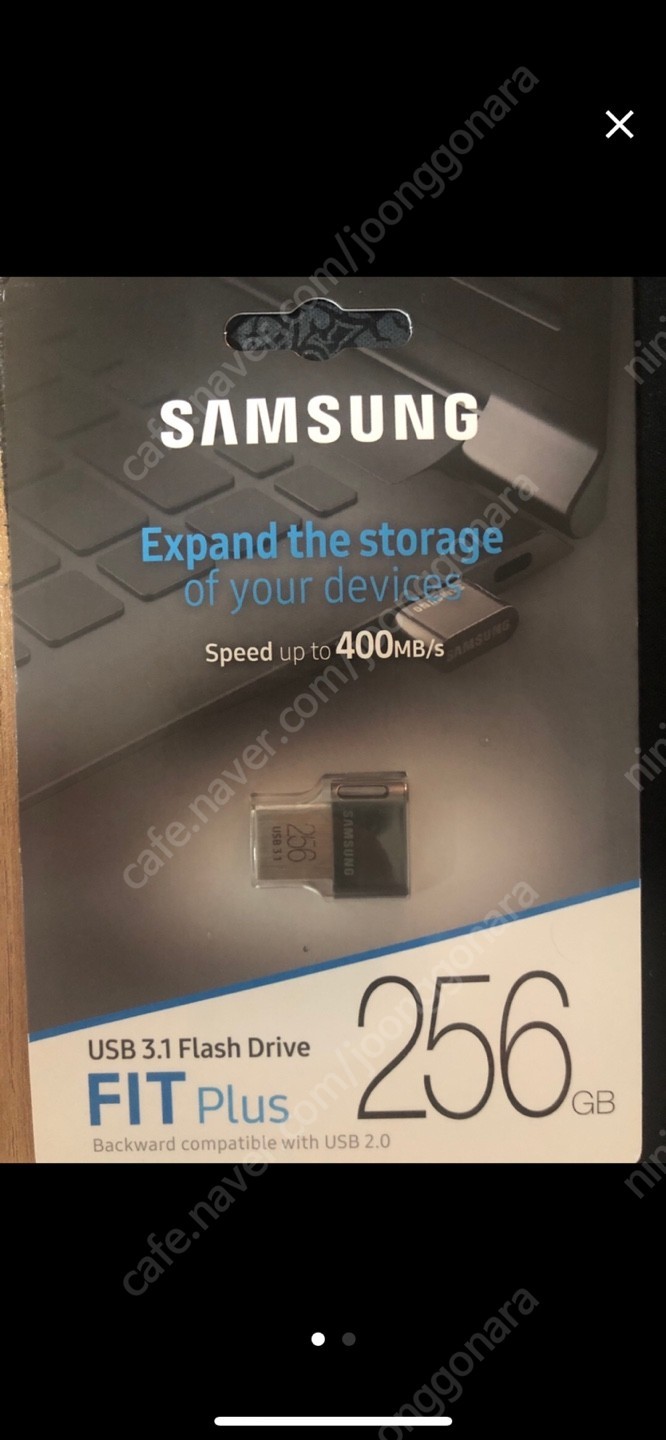 삼성 256GB USB FIT Plus 새상품 판매합니다.