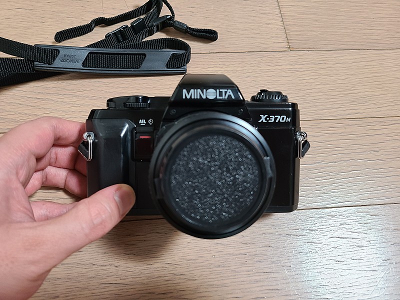 미놀타 X-370N 필름카메라 팝니다.