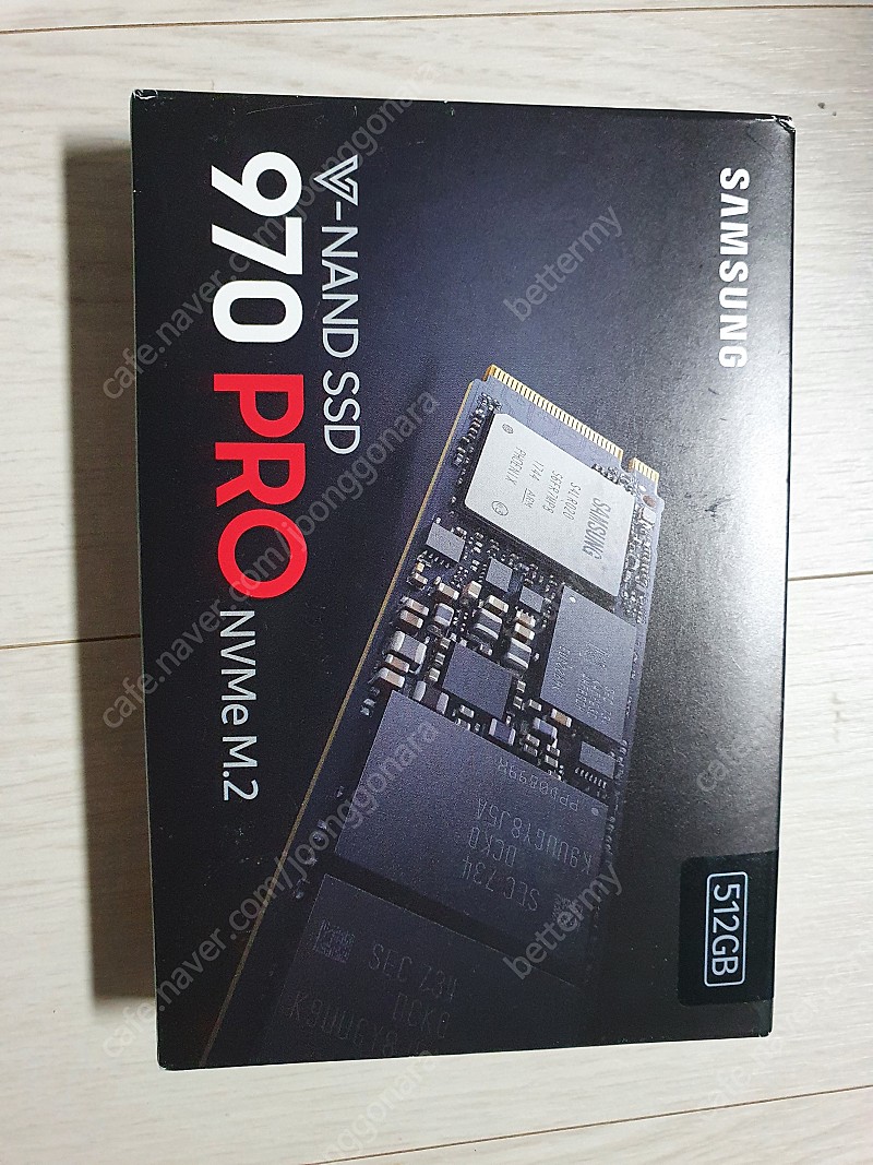 삼성전자 970 PRO M.2 NVMe (512GB) SSD 미개봉