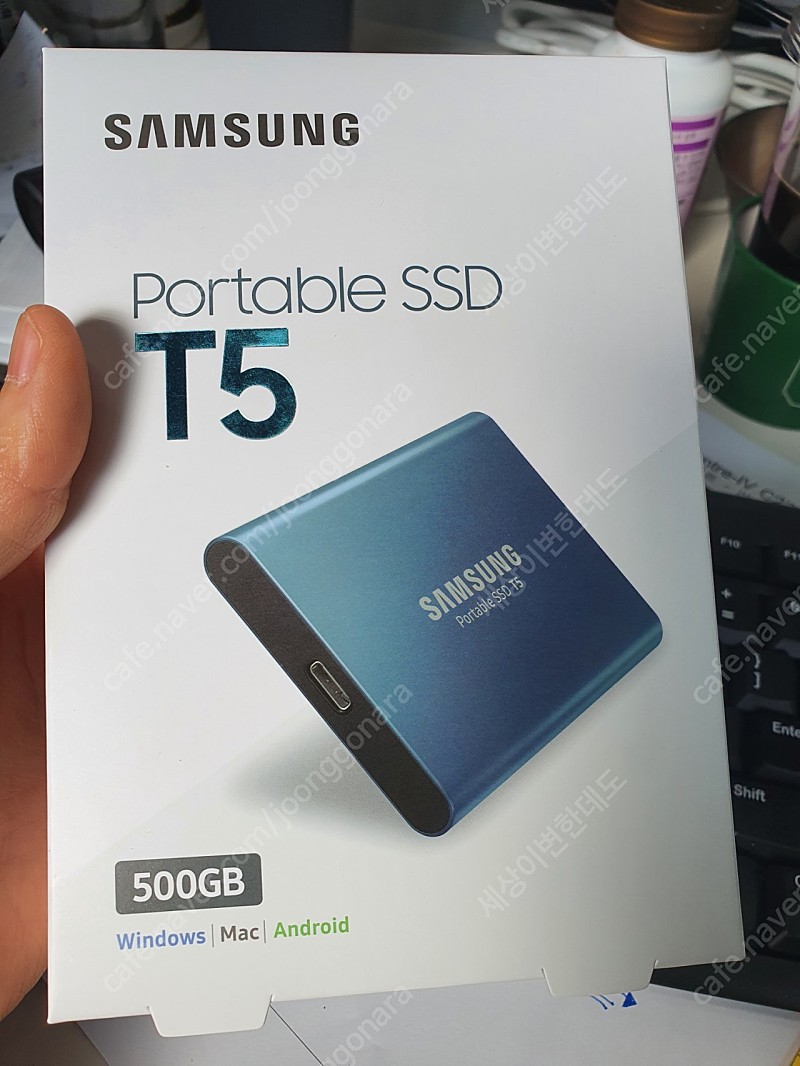 삼성 외장하드 T5 SSD 500gb