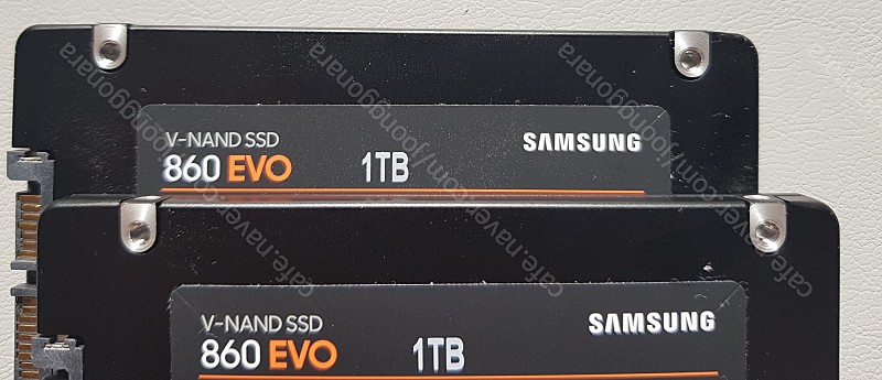 삼성 ssd 860 Evo 1TB 2개 판매합니다.