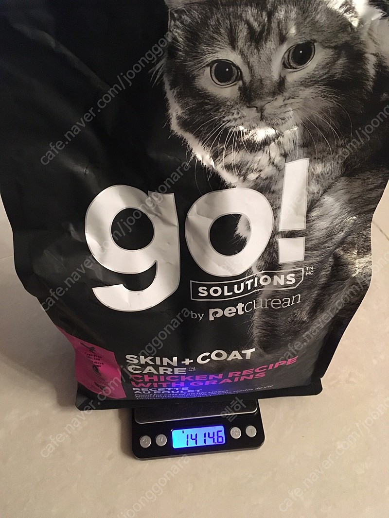 고양이 고사료 GO 스킨앤코트 치킨 레시피 1.36kg