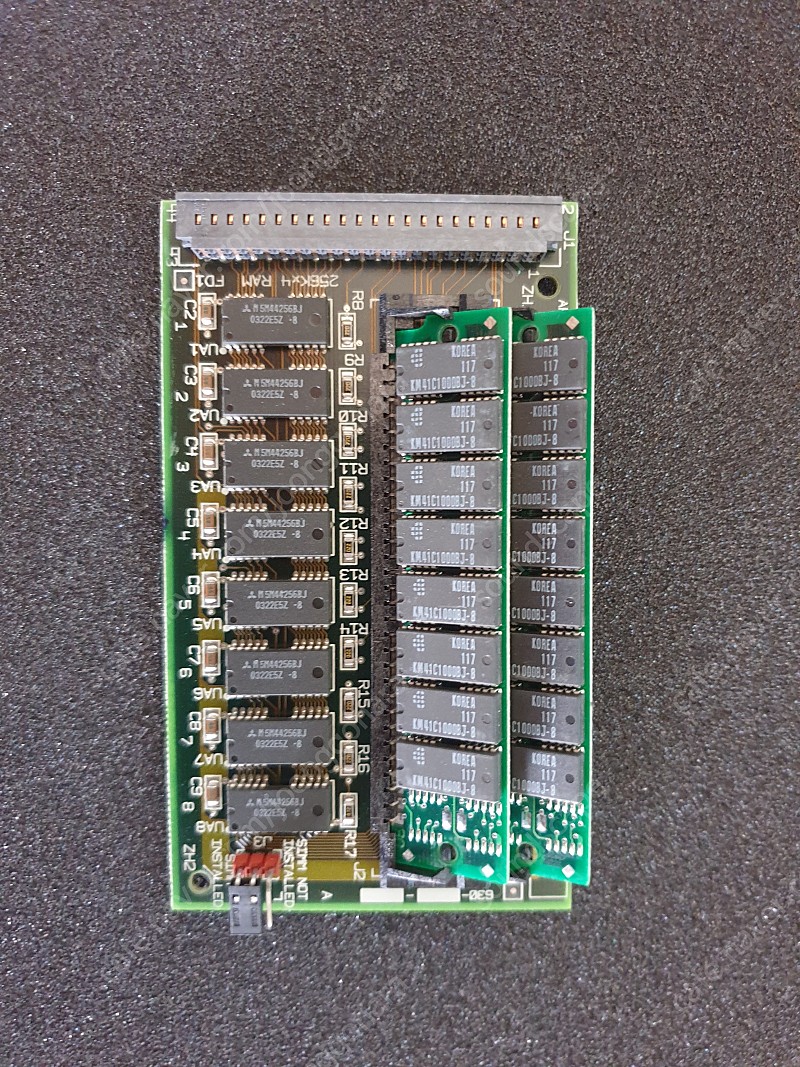 Apple Macintosh Classic 3MB RAM 확장램카드 (1MB + 2x 1MB).