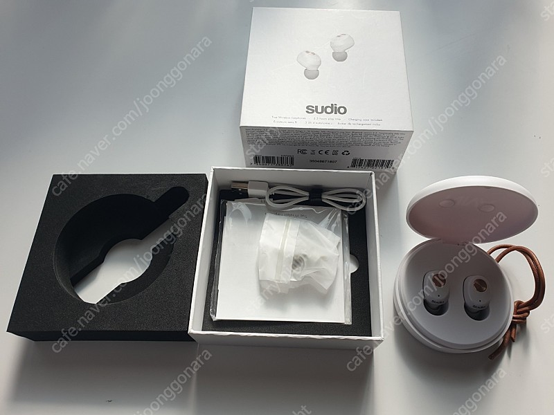 SUDIO NIVA 수디오 니바 블루투스 이어폰 풀박스 판매