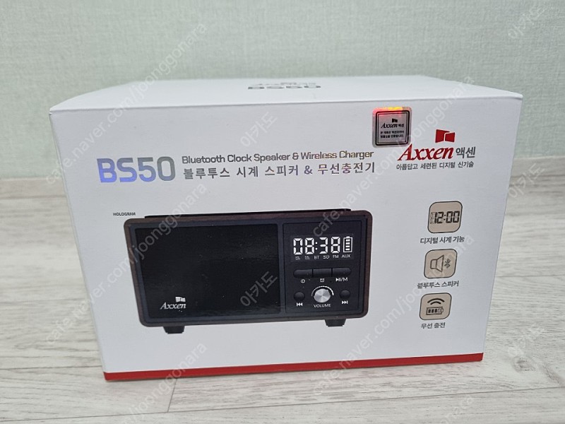BS50 블루투스 시계스피커 & 무선충전기 와 삼성 스마트 태그 팝니다