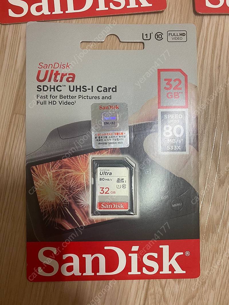 샌디스크 Ultra sd카드 32gb
