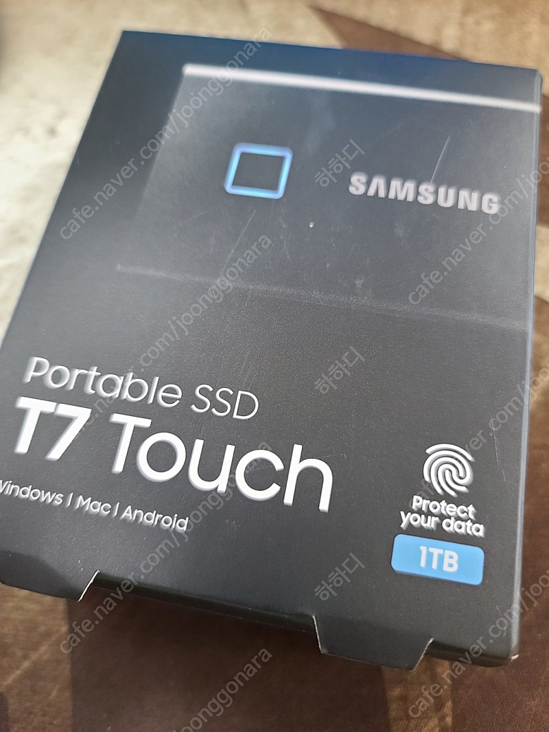 삼성 T7 touch 외장하드 1TB